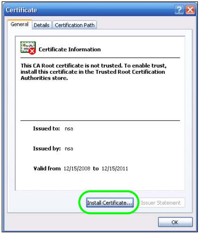 ZYXEL NSA221 - Downloading and Installing Customized Certificate - 4