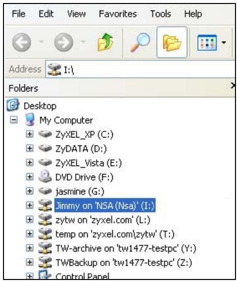 ZYXEL NSA221 - Accessing a Share From Windows Explorer - 5