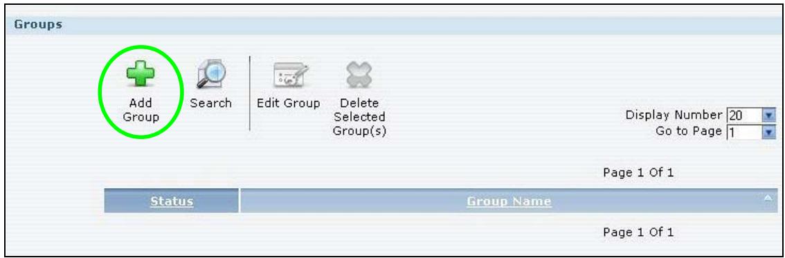 ZYXEL NSA221 - Creating a Group - 1