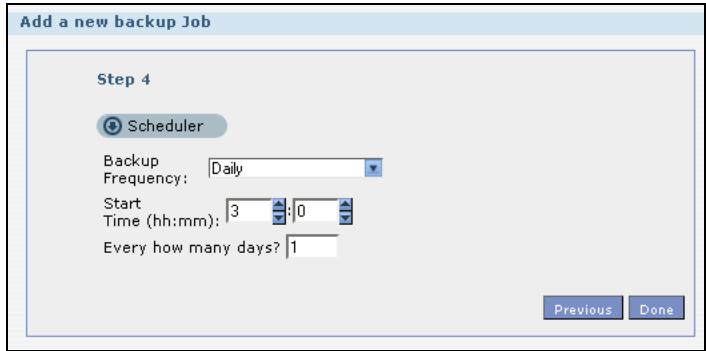 ZYXEL NSA221 - Click Protect > Backup > Add Job. - 6