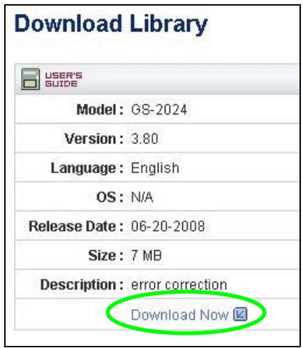 ZYXEL NSA221 - Copying/Pasting a Download Link - 1