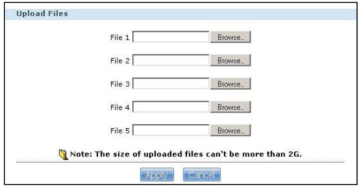 ZYXEL NSA221 - File Browser - 3