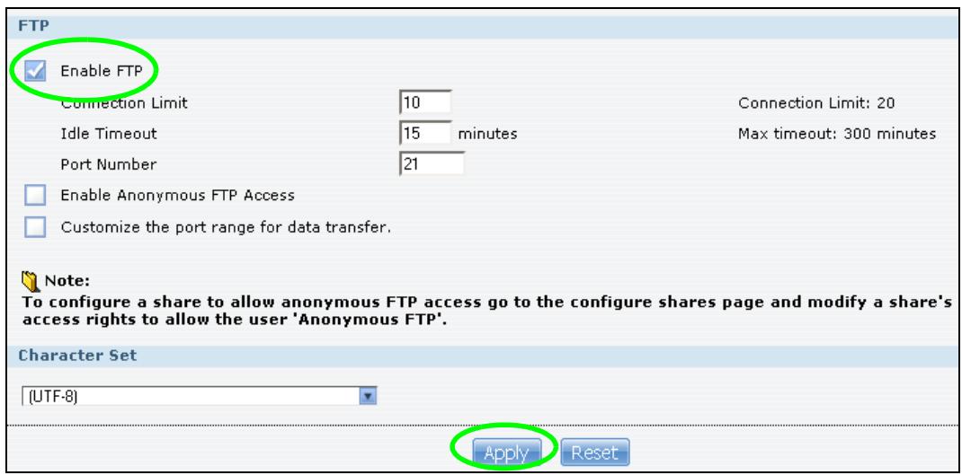 ZYXEL NSA221 - FTP Uploadr Tutorial - 2