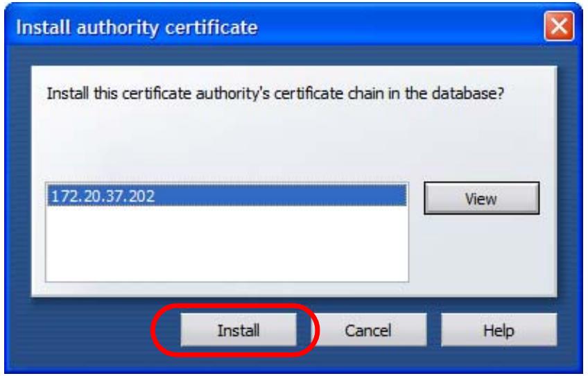 ZYXEL NSA221 - Use the Import certificate dialog box to locate the certificate and then click Open. - 2