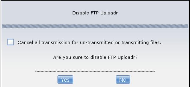 ZYXEL NSA221 - The FTP Uploadr Screen - 2