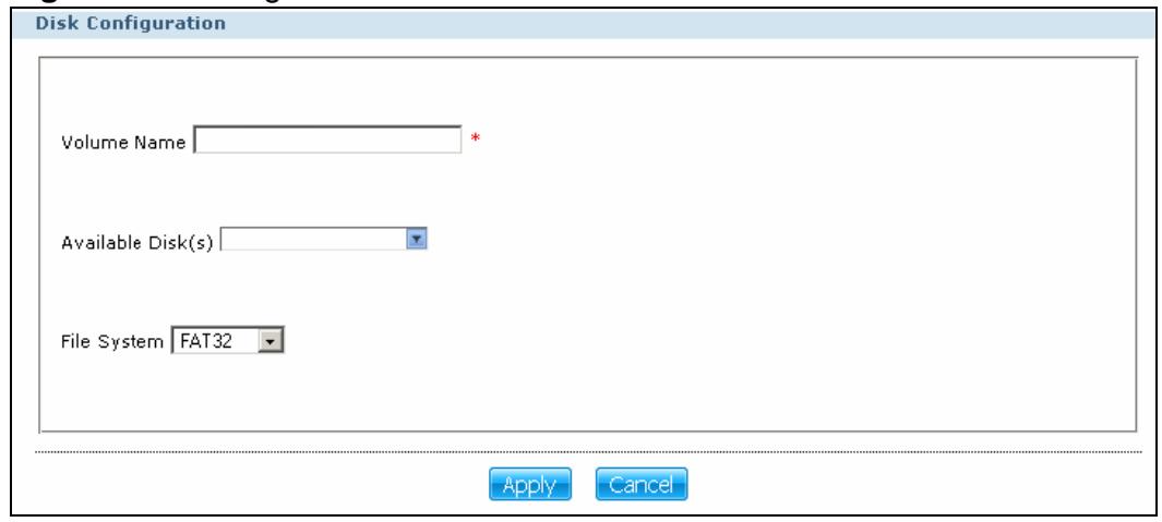 ZYXEL NSA221 - Creating an External Volume - 1