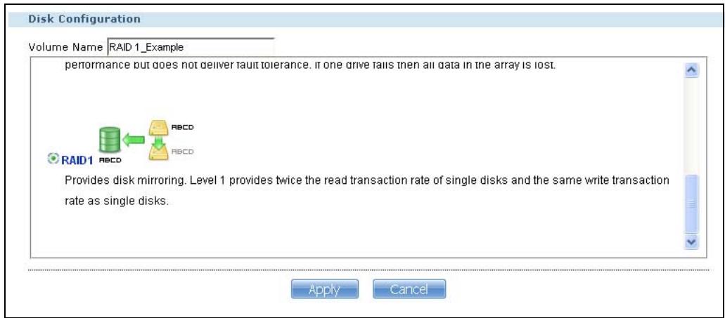 ZYXEL NSA221 - Create an Internal Volume Button - 2