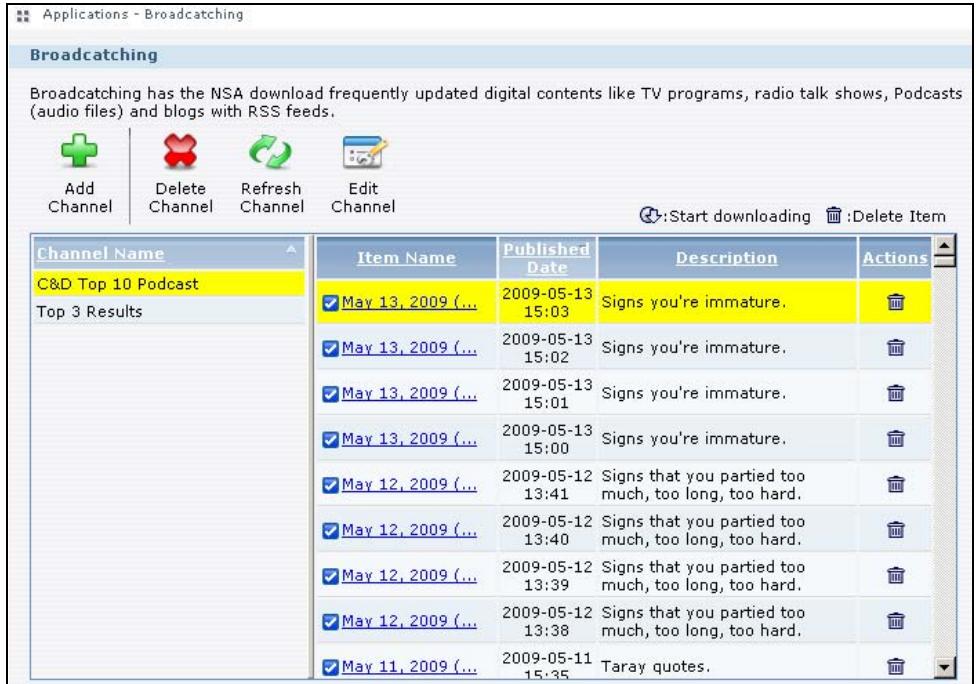 ZYXEL NSA221 - The Broadcatching Screen - 1