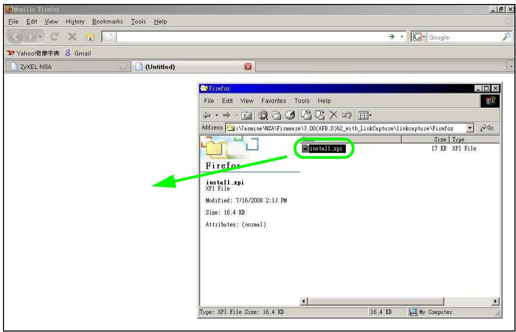 ZYXEL NSA221 - Firefox - 1