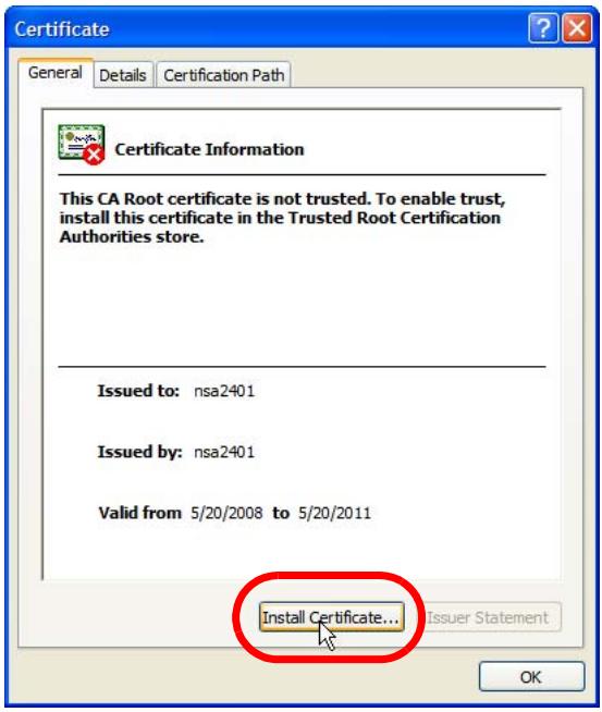 ZYXEL NSA221 - Internet Explorer - 4