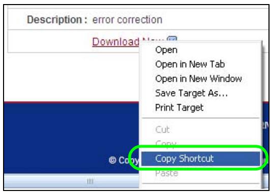 ZYXEL NSA221 - Copying/Pasting a Download Link - 2