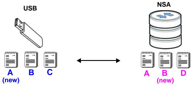 ZYXEL NSA221 - USB <-> NSA - 1