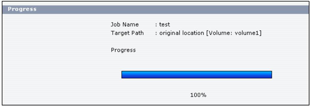 ZYXEL NSA221 - Restoring Archived Files by Backup Job - 5