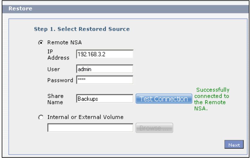 ZYXEL NSA221 - Restoring by Backup Files - 1