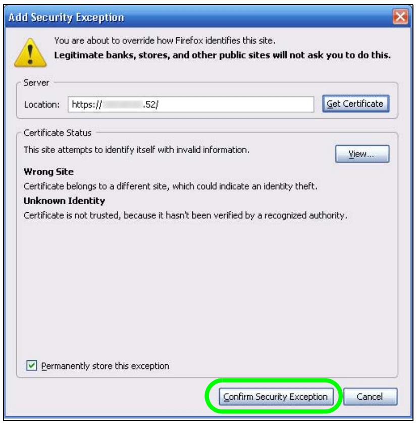 ZYXEL NSA221 - Click Get Certificate. - 5