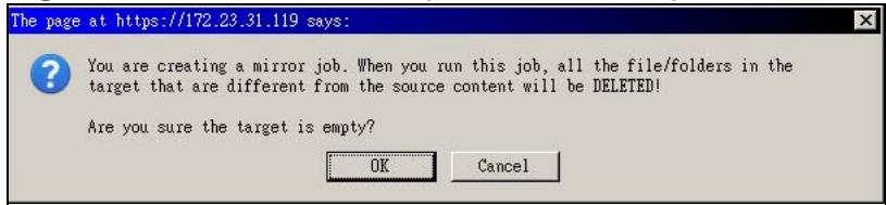 ZYXEL NSA221 - Click Protect > Backup > Add Job. - 4