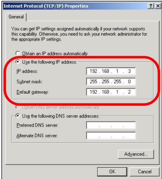ZYXEL NWA-3100 - Set Up Your Computer's IP Address - 1