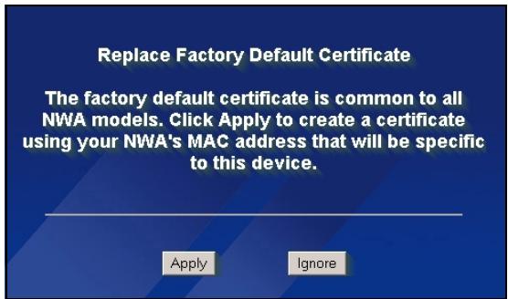 ZYXEL NWA-3100 - Acceda al Configurador Web - 7