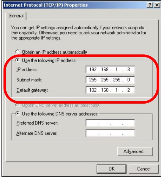 ZYXEL NWA-3100 - Impostare l'indirizzo IP del computer - 1