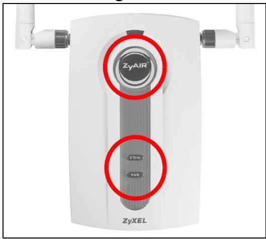 ZYXEL NWA-3100 - LED-Anzeigen - 1