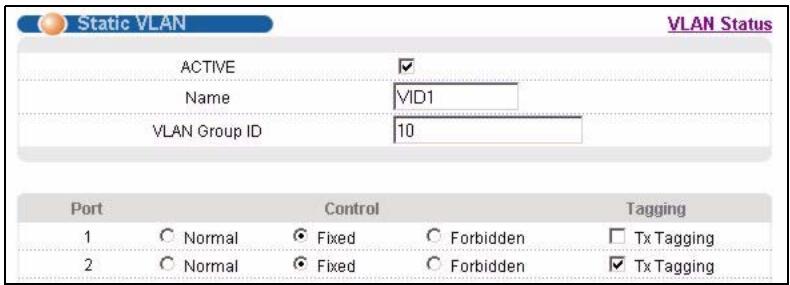 ZYXEL NWA-3166 - Configuring Management VLAN Example - 2