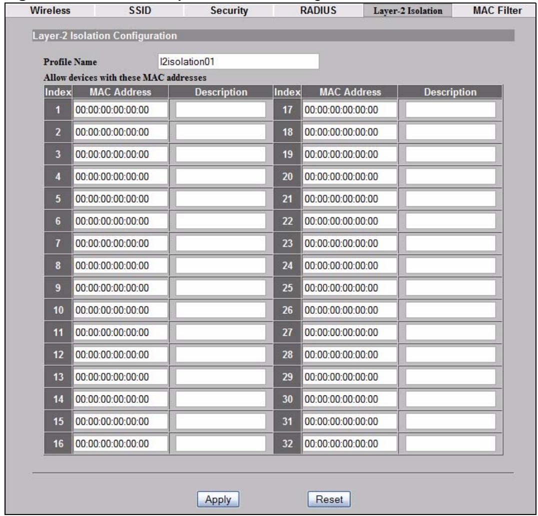 ZYXEL NWA-3166 - Configuring Layer-2 Isolation - 1