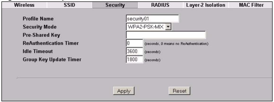 ZYXEL NWA-3166 - Security: WPA-PSK, WPA2-PSK, WPA2-PSK-MIX - 1