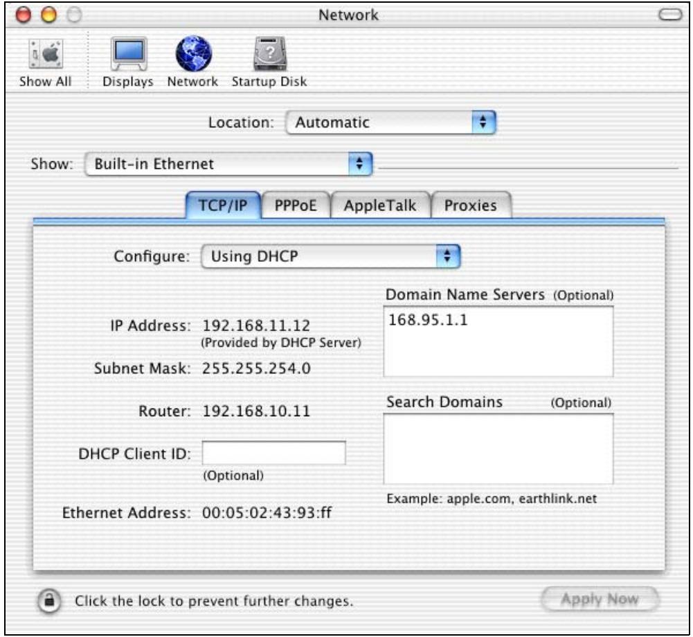 ZYXEL NWA-3166 - Macintosh OS X - 2