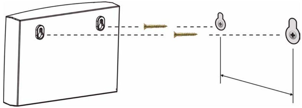 ZYXEL NWA-3166 - Be careful to avoid damaging pipes or cables located inside the wall when drilling holes for the screws. - 1