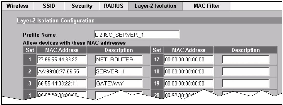 ZYXEL NWA-3166 - Configure the SERVER_1 Network - 3