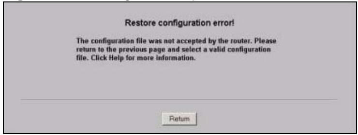 ZYXEL NWA-3166 - Do not turn off the NWA while configuration file upload is in progress. - 3