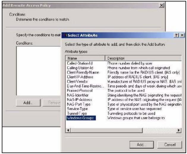 ZYXEL NWA-3166 - Configuring Remote Access Policies - 2