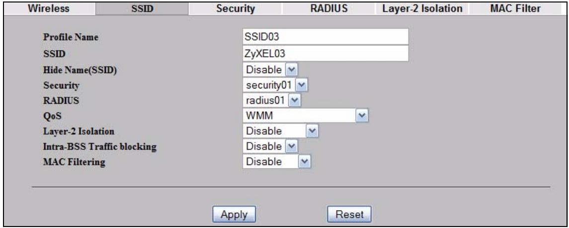 ZYXEL NWA-3166 - Configuring SSD - 1