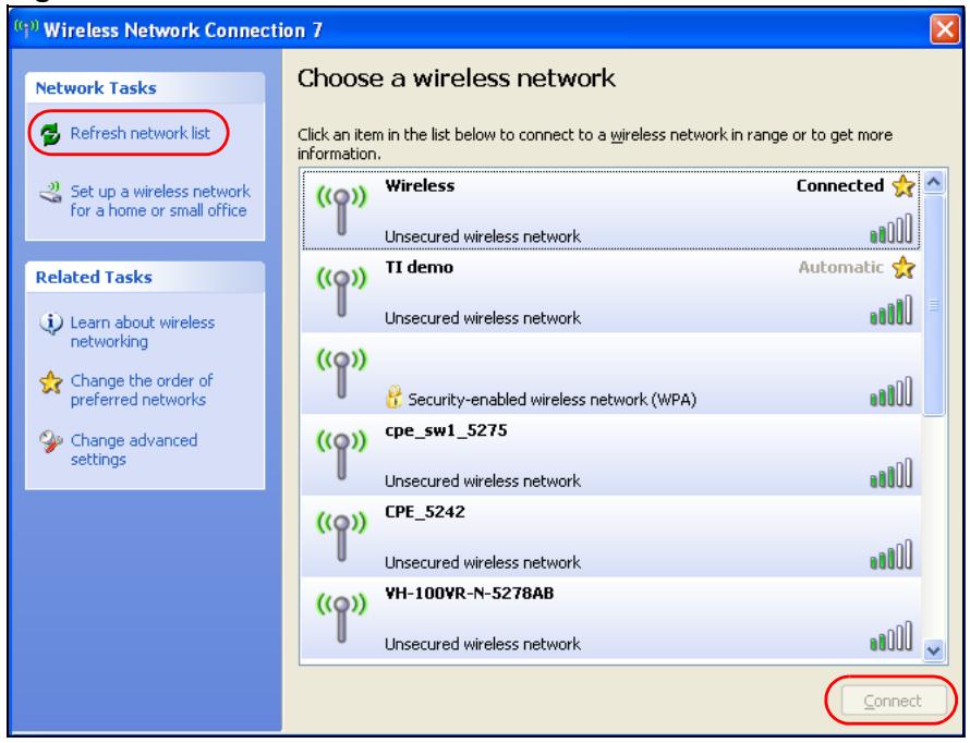 ZYXEL NWD-170 - Connecting to a Wireless Network - 4