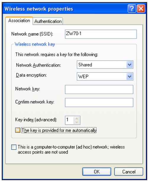 ZYXEL NWD-170 - Association - 2