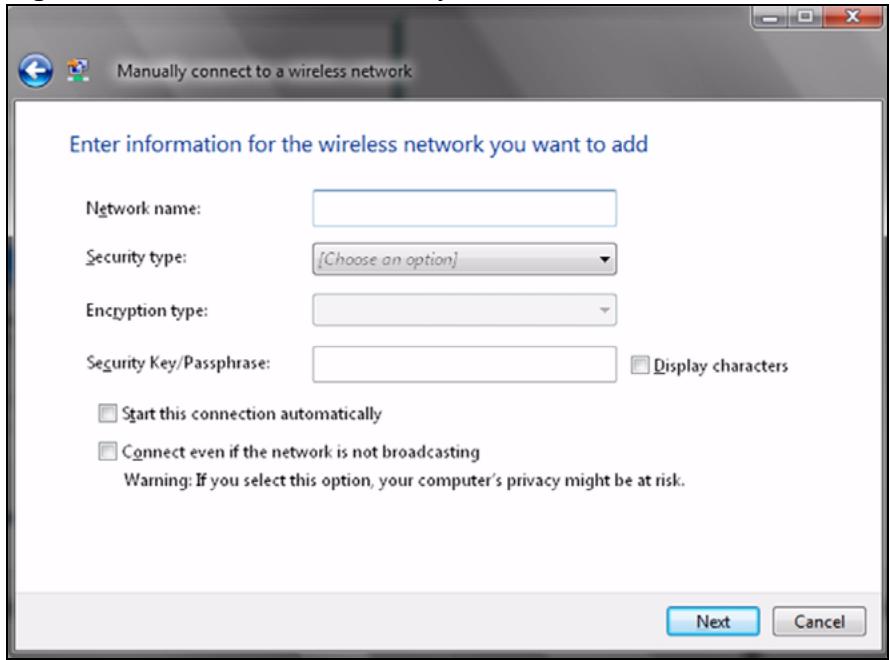 ZYXEL NWD-310N - Connecting to a Network Manually - 2