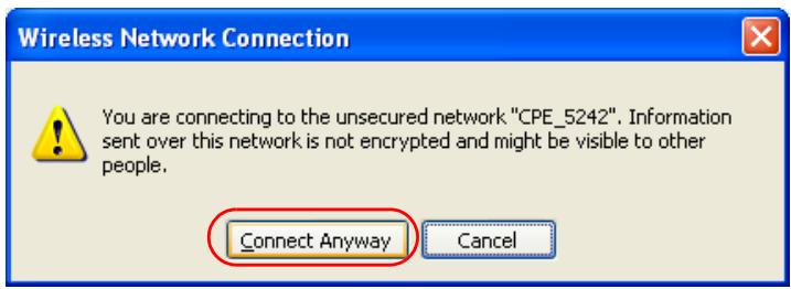 ZYXEL NWD-310N - Connecting to a Wireless Network - 7