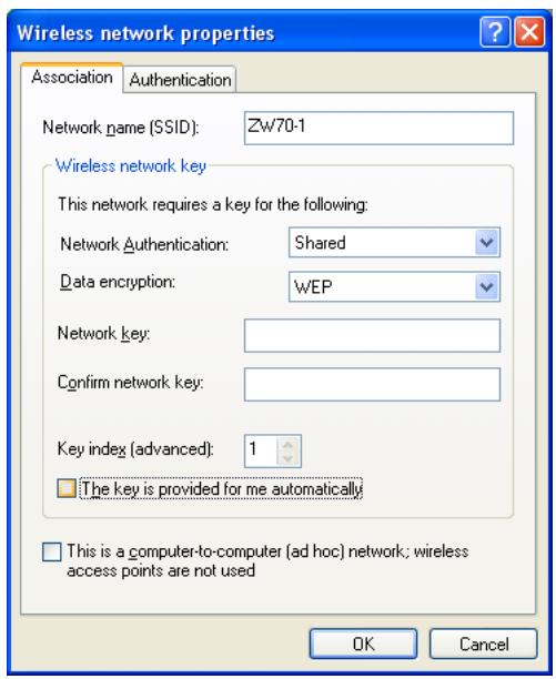 ZYXEL NWD-310N - Association - 2