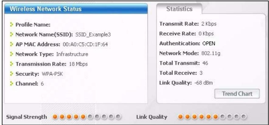 ZYXEL NWD-310N - Manually Connecting to a Wireless LAN - 4
