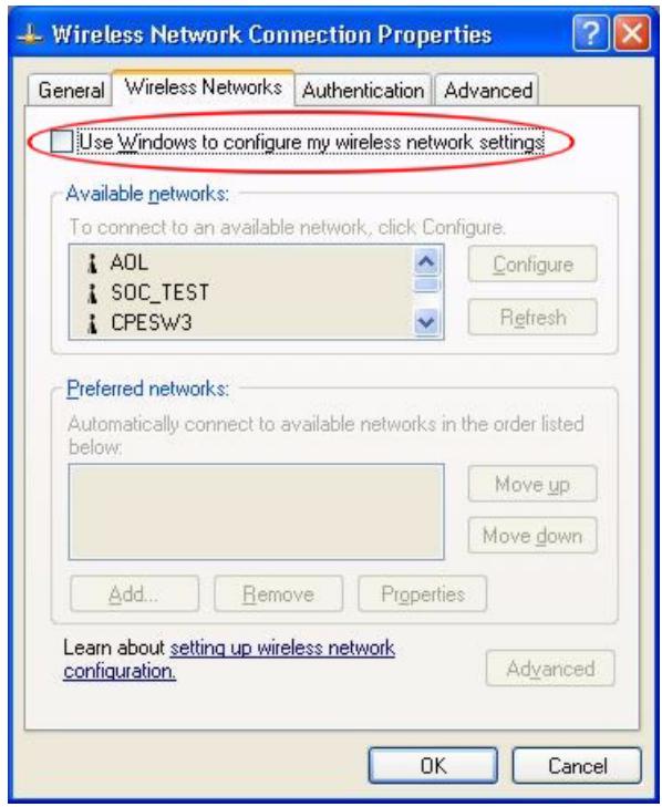 ZYXEL NWD-310N - Activating Wireless Zero Configuration - 3