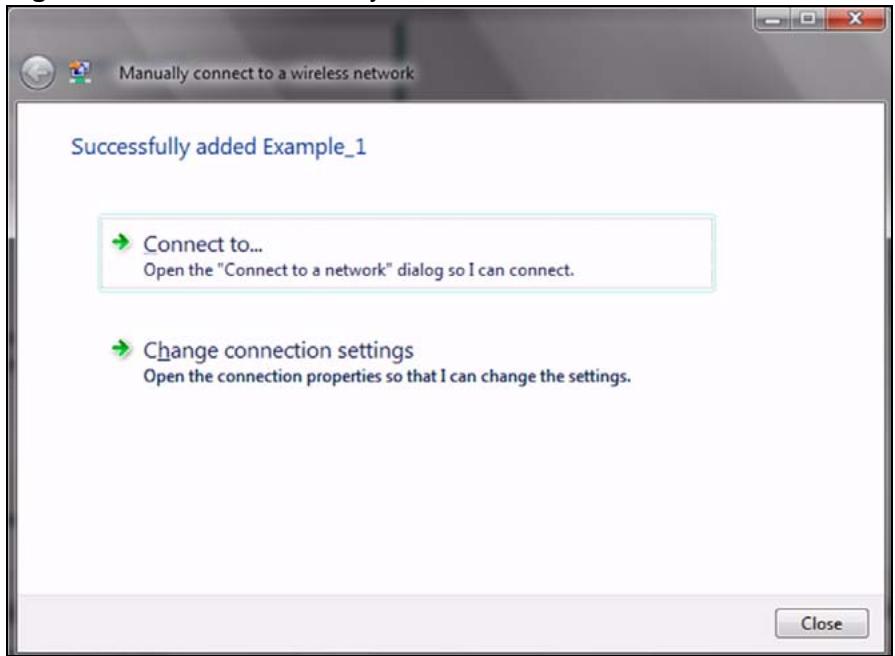 ZYXEL NWD-310N - Connecting to a Network Manually - 3
