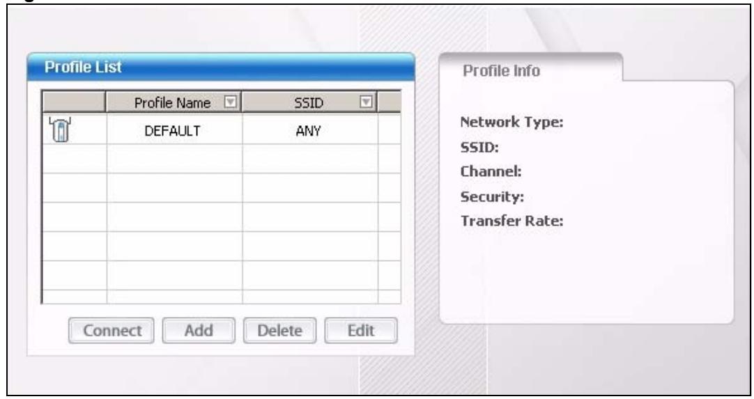 ZYXEL NWD-310N - The Profile Screen - 1