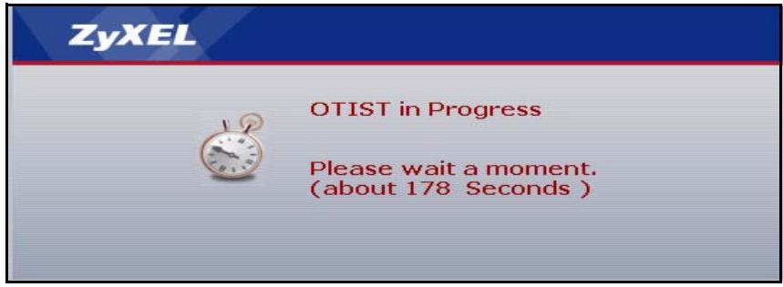 ZYXEL P-2302HWL-P1 - OTIST Screen - 4