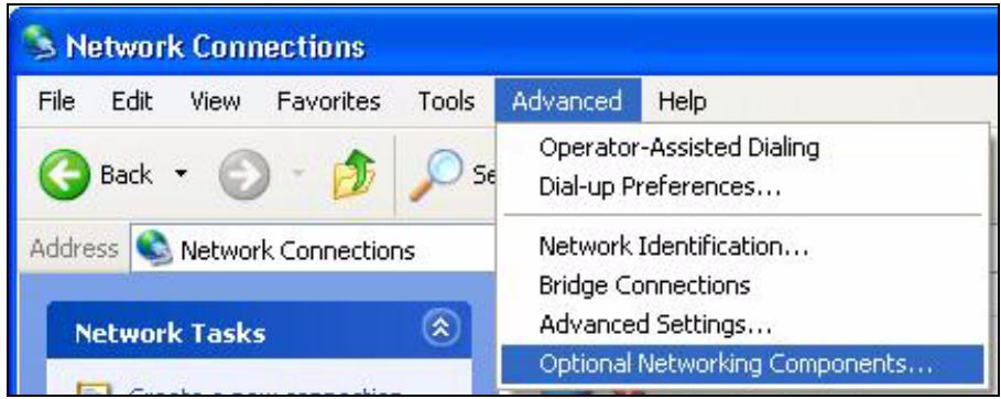ZYXEL P-2302HWL-P1 - Installing UPnP in Windows XP - 1