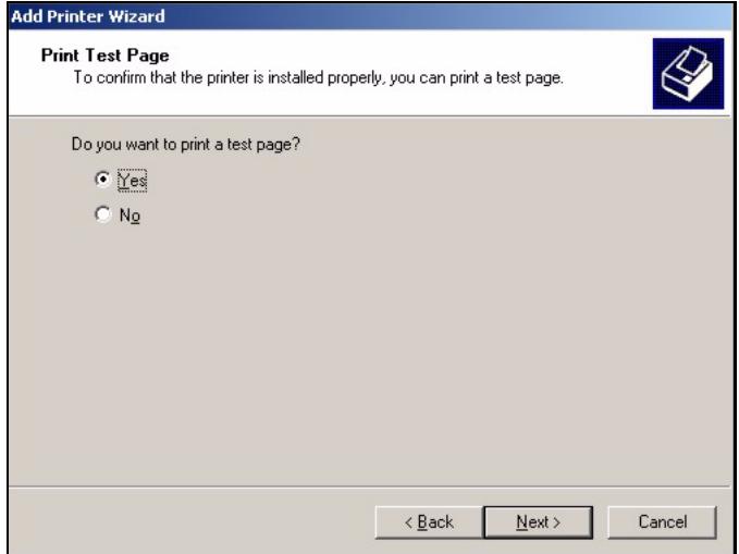 ZYXEL P-2302HWUDL-P1 - Adding a New Printer Example - 9
