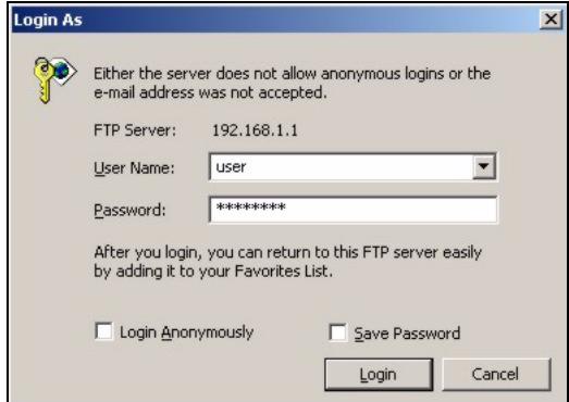 ZYXEL P-2302HWUDL-P1 - Using FTP to Share Files - 2