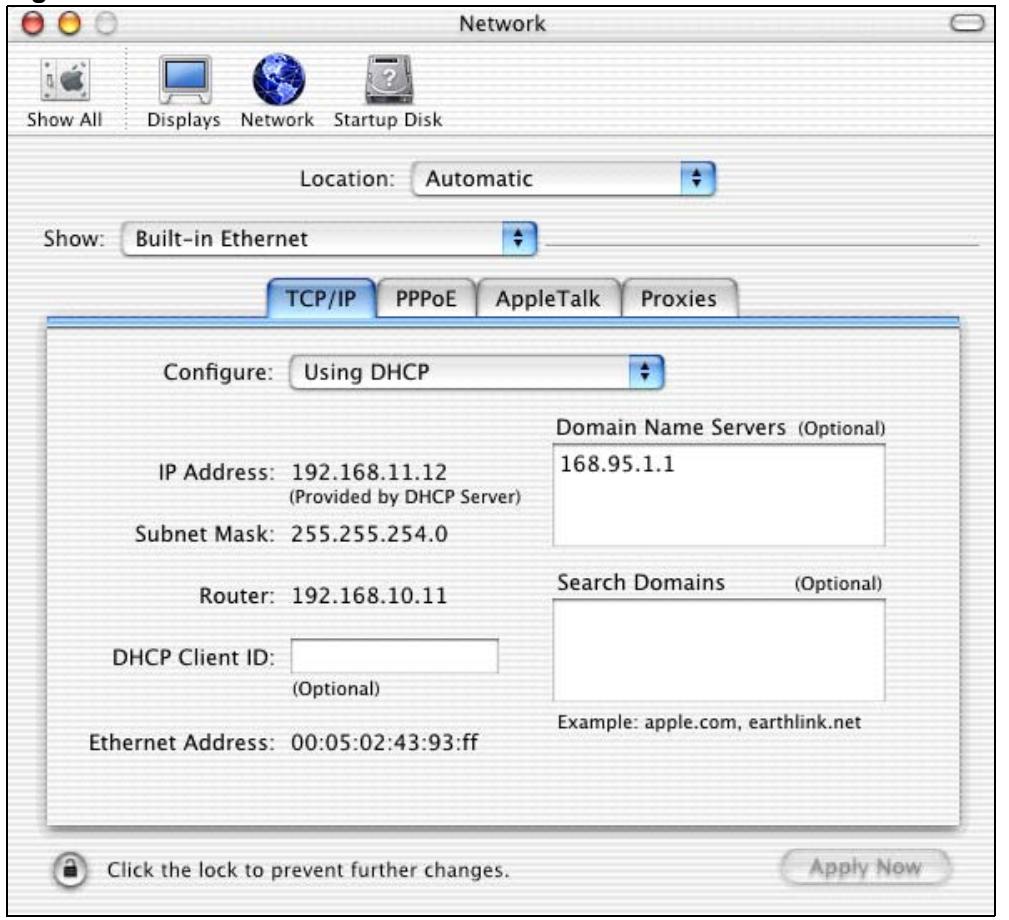 ZYXEL P-2302HWUDL-P1 - Macintosh OS X - 2