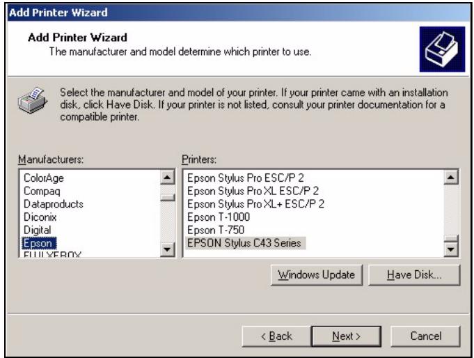 ZYXEL P-2302HWUDL-P1 - Adding a New Printer Example - 5