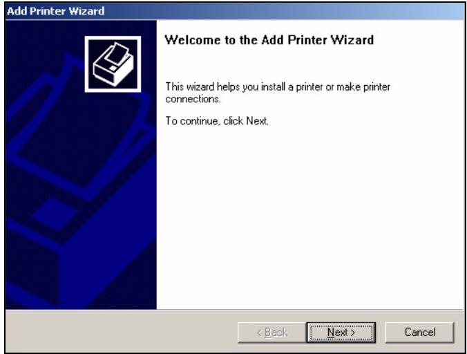 ZYXEL P-2302HWUDL-P1 - Adding a New Printer Example - 2