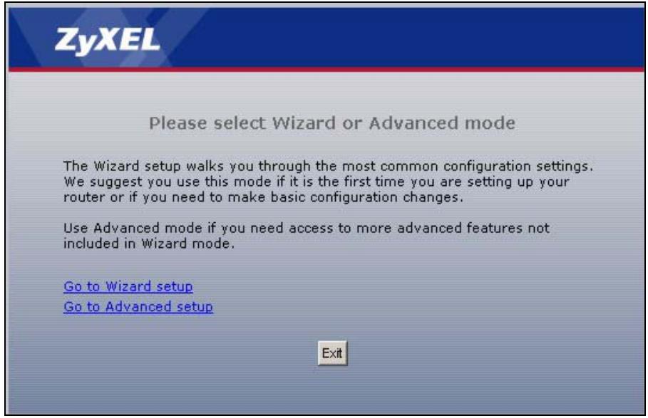 ZYXEL P-2302HWUDL-P1 - Accessing the Web Configurator - 3